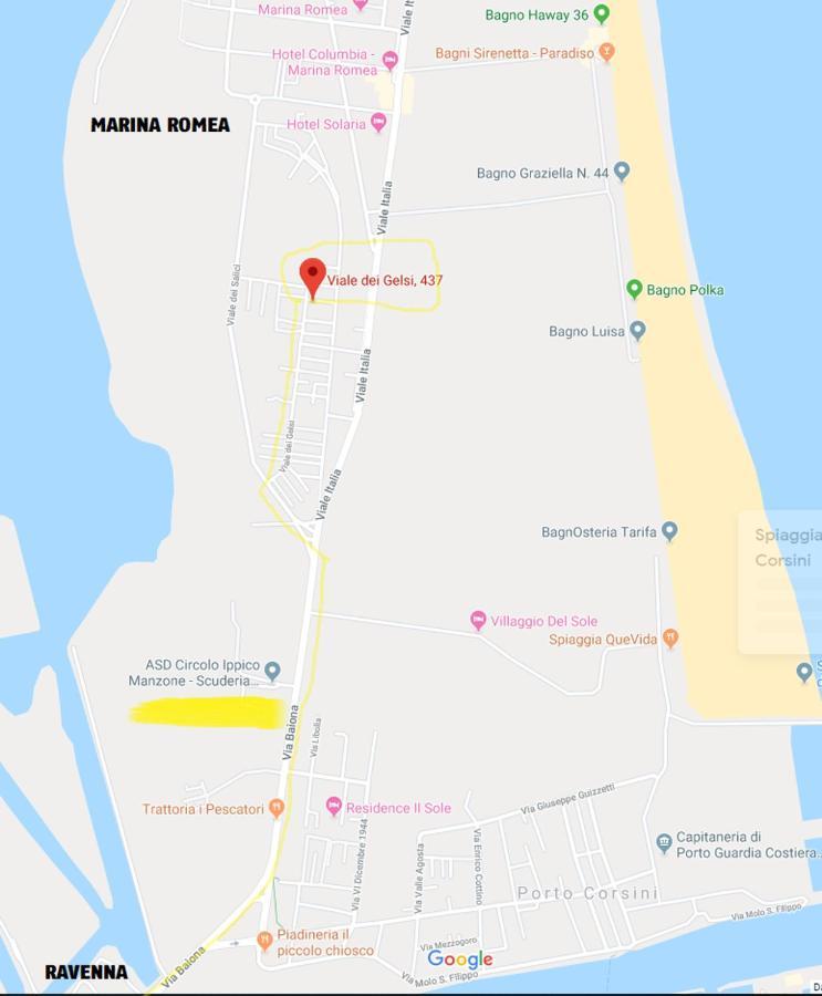 Appartamento Curato Con Giardino Marina Romea Zewnętrze zdjęcie